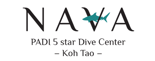 A text-based logo for Nava Scuba Diving