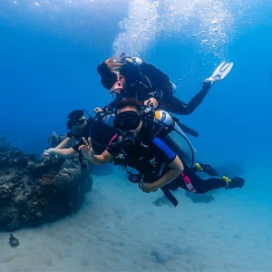 Participants in the PADI Discover Scuba Diving experience with Nava Scuba Diving in Koh Tao