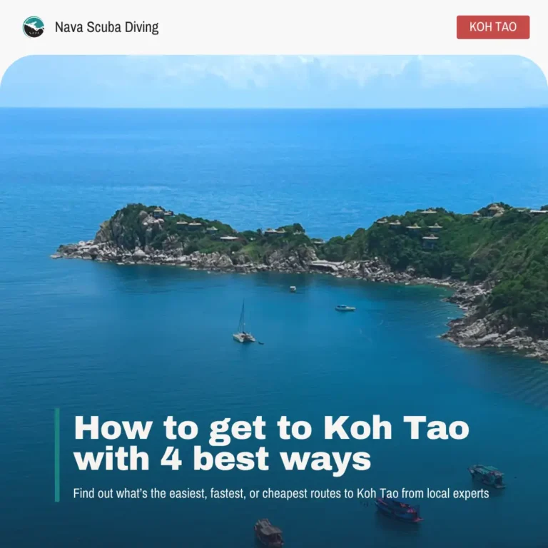 How to Get to Koh Tao with 4 Best Ways