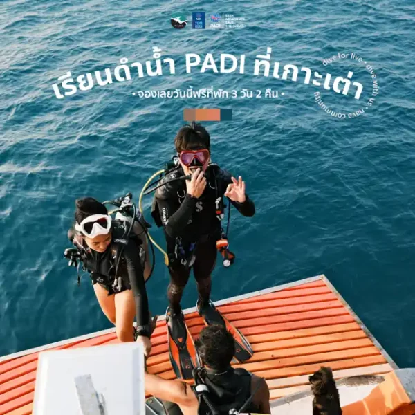 All-in-one PADI Diving Package