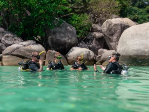 Confined Water Session in Shallow Water for PADI Open Water