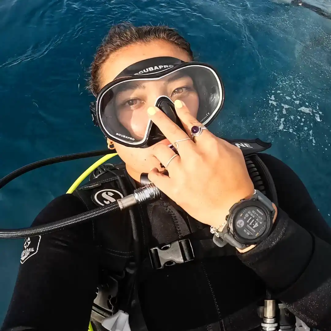 Training for PADI Eco Open Water Course Koh Tao