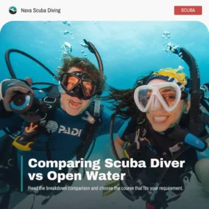 Scuba DIver VS Open Water